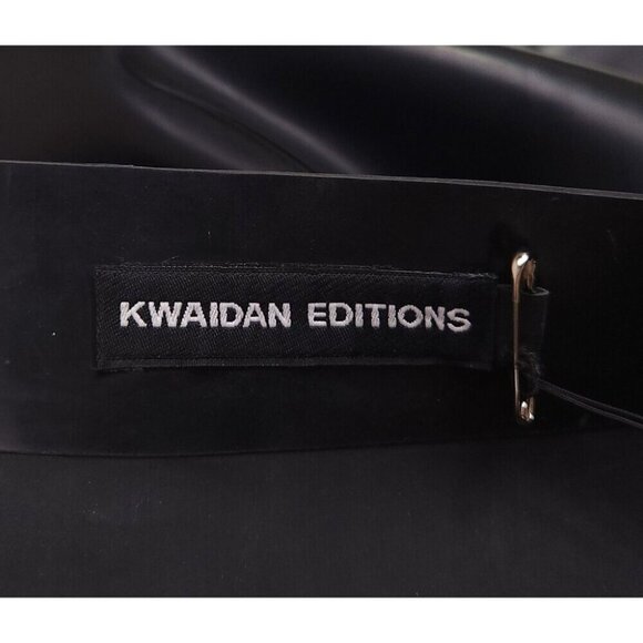 Kwaidan Editions Slit Maxi Skirt Size FR 36 US 4 S Black Rubber $1500 - Picture 13 of 16